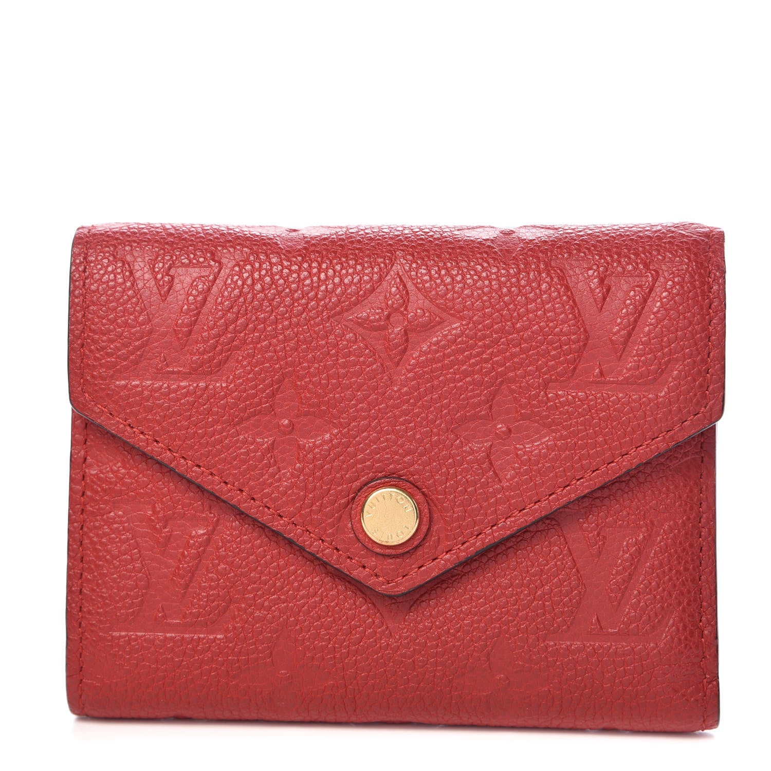 Louis Vuitton Empreinte Victorine Wallet Cherry 1 of 8