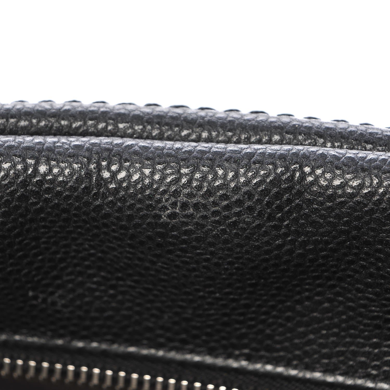 Chanel Glazed Caviar Quilted Mademoiselle Bowling Bag Black 7 of 12