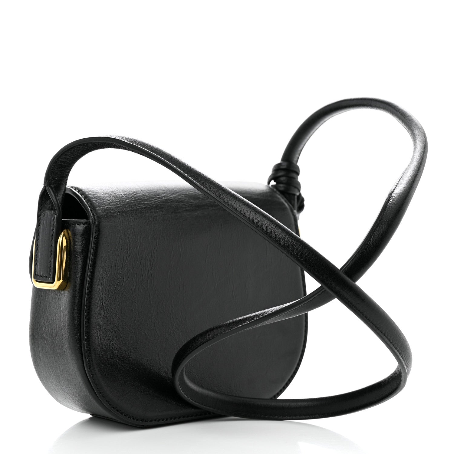 Bottega Veneta Calfskin Mini Desiree Crossbody Bag Black 2 of 10