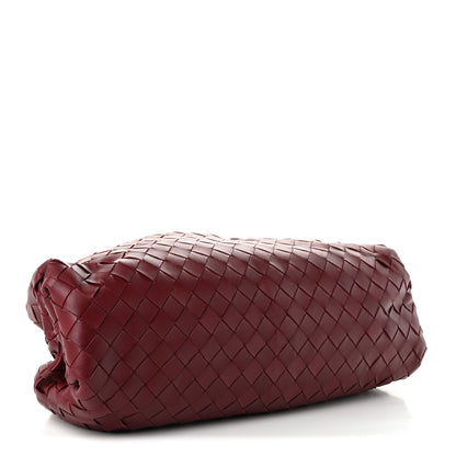 Bottega Veneta Nappa Maxi Intrecciato The Pouch Oversized Clutch Bordeaux 4 of 10