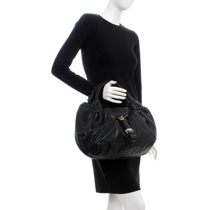 Fendi Nappa Nuvolata Spy Black 2 of 9