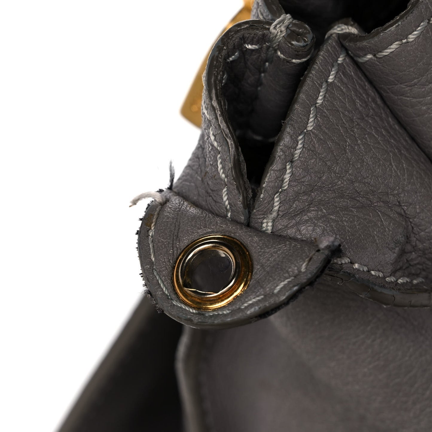 Calfskin Medium Marcie Satchel Cashmere Grey