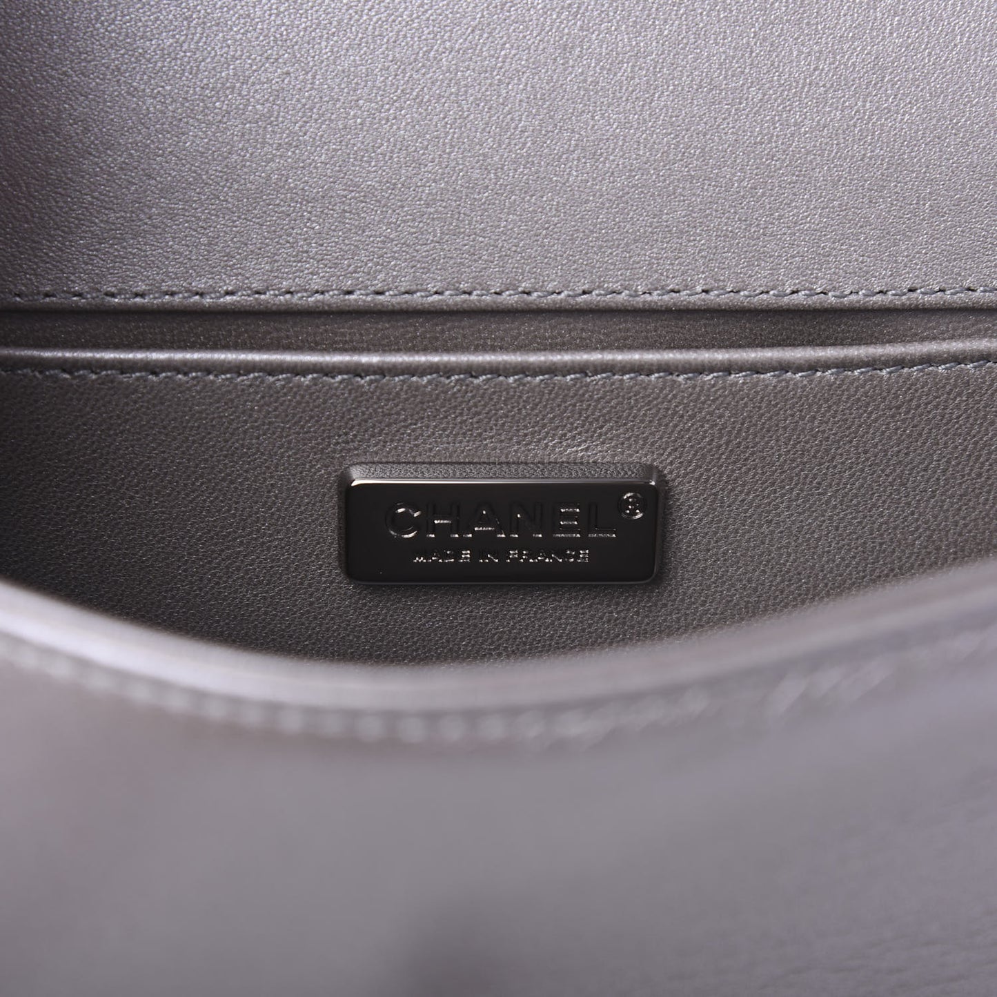 Galuchat Stingray Small Boy Flap Silver