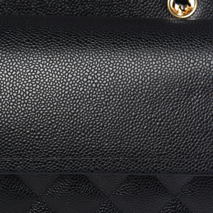 Chanel Caviar Quilted Maxi Double Flap Black 8 of 15