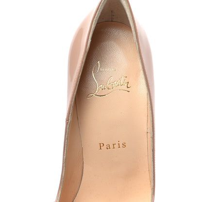 Christian Louboutin Patent So Kate 120 Pumps 36.5 Nude 7 of 7