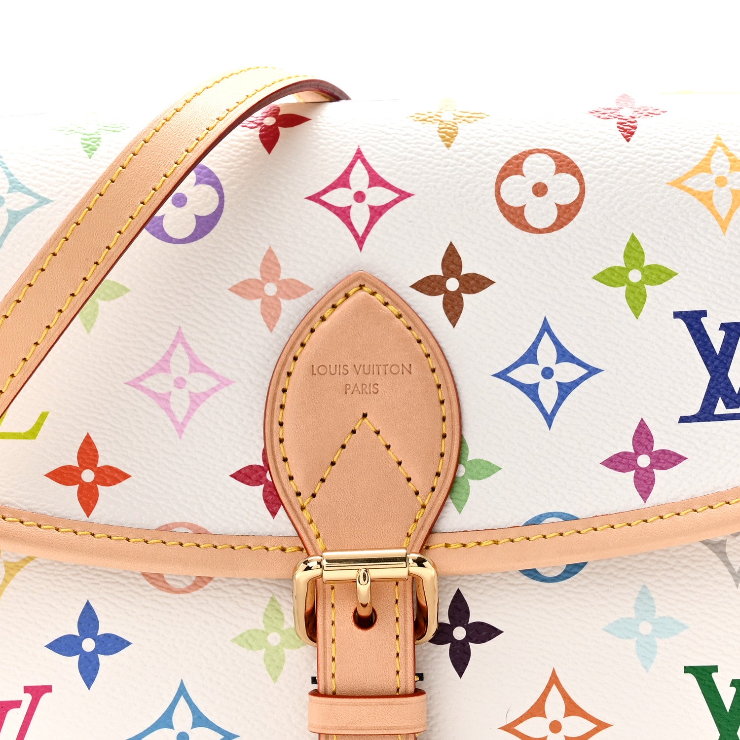 Louis Vuitton LV X TM Monogram Multicolor Diane White 7 of 9