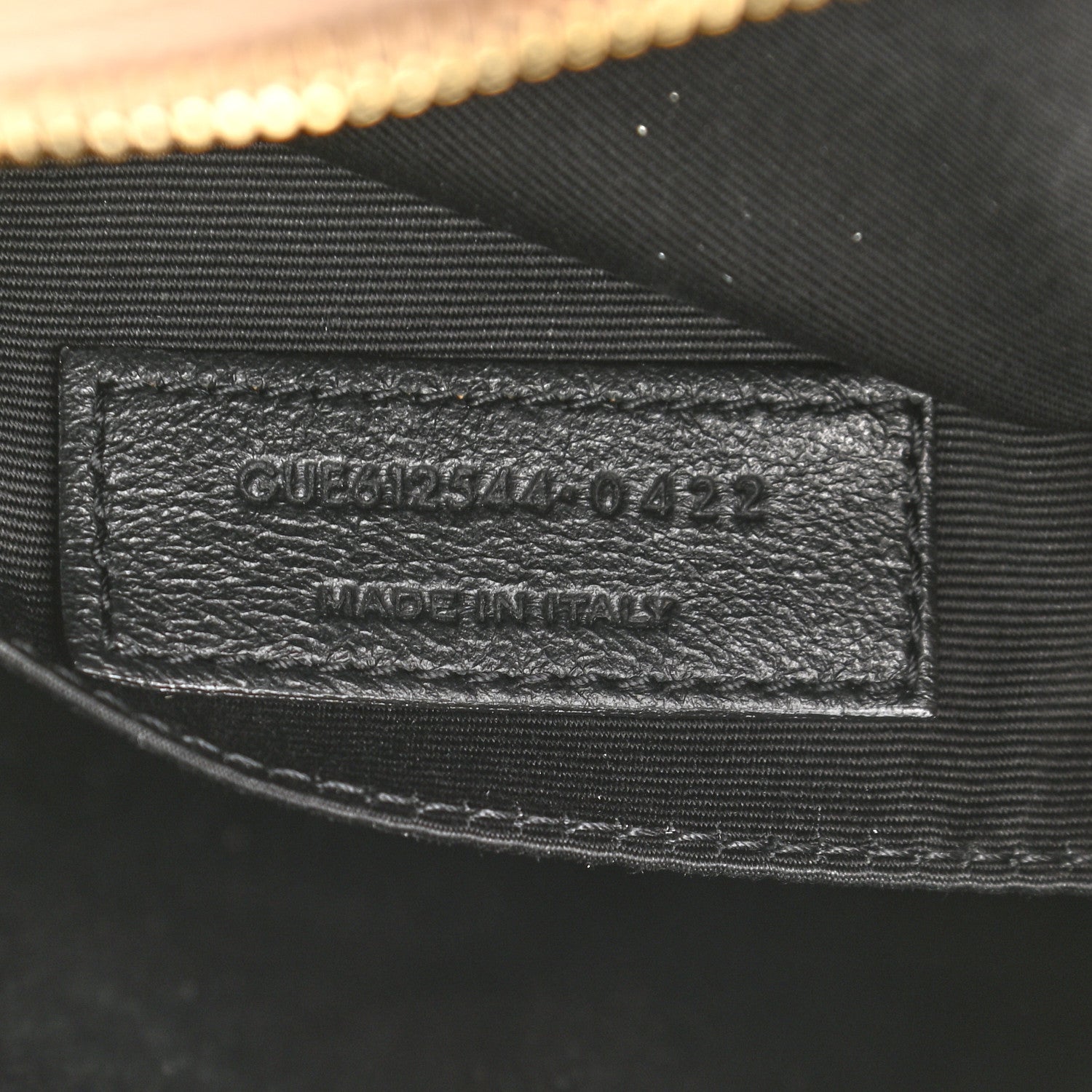 Saint Laurent Calfskin Matelasse Monogram Lou Camera Bag Dark Beige 7 of 10
