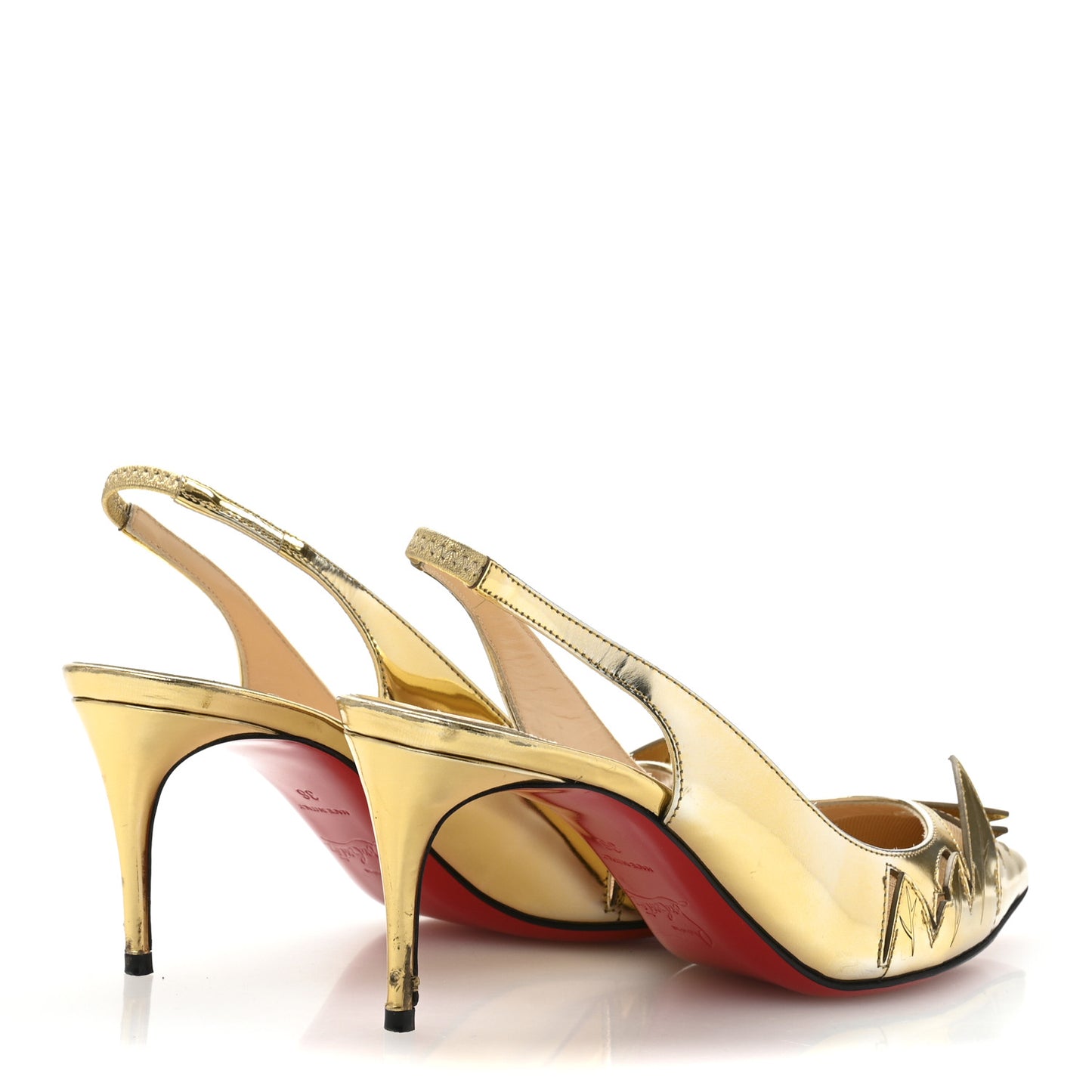 Rete Specchio Frescobella 70 Pumps 36 Gold