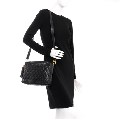 Chanel Caviar Quilted Tassel Camera Bag Black 2 of 11