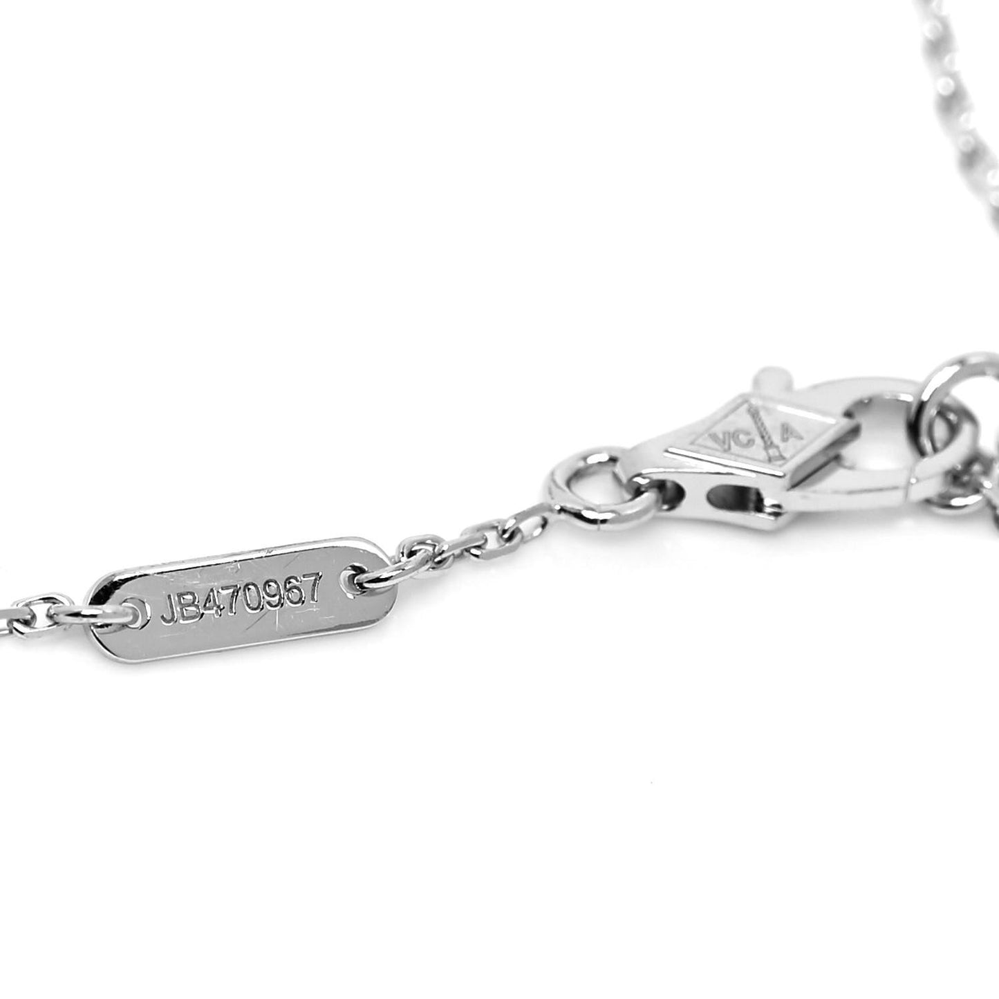 18K White Gold Diamond Mini Frivole Bracelet