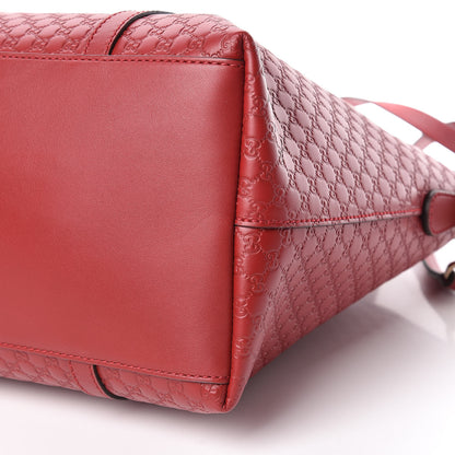 Gucci Soft Microguccissima Dome Satchel Red 10 of 10