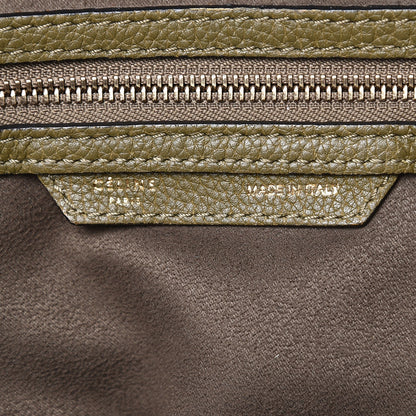 Celine Drummed Calfskin Mini Luggage Jungle 6 of 16