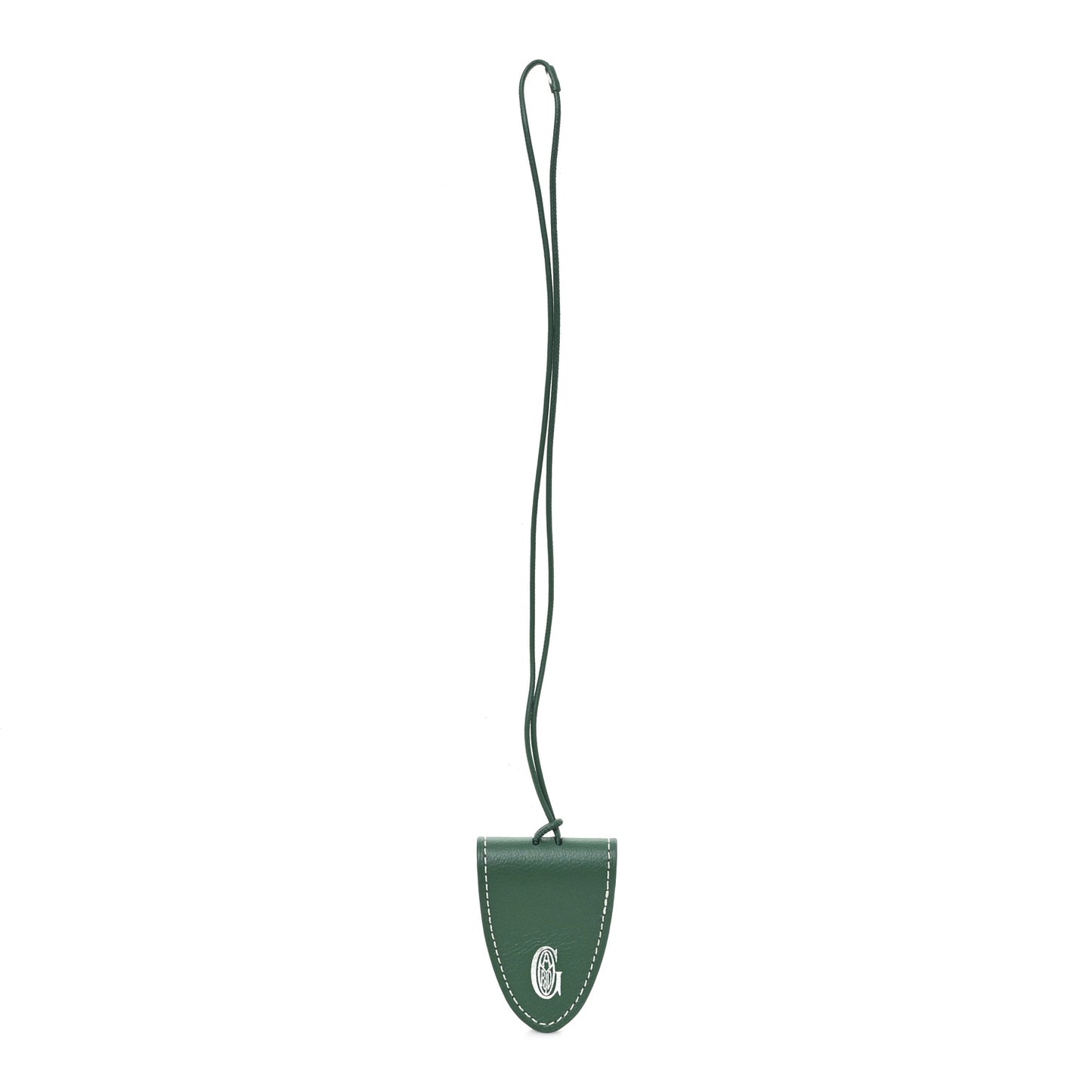 Calfskin Bag Clip Green