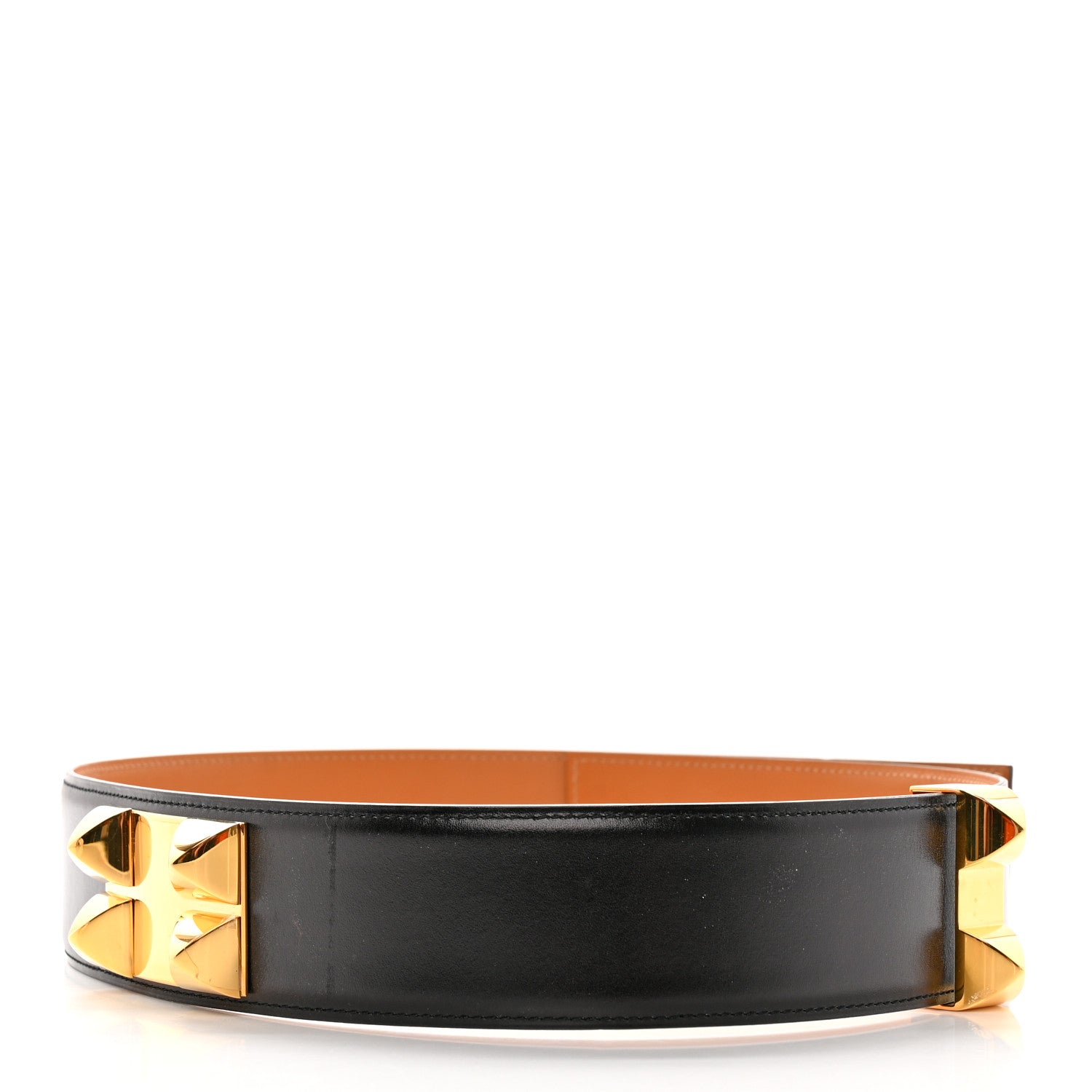 Hermes Box Collier De Chien CDC Belt 80 32 Black 2 of 14