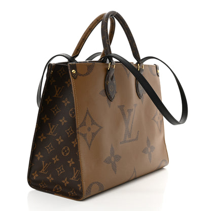 Louis Vuitton Reverse Monogram Giant Onthego MM 3 of 12