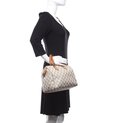 Louis Vuitton Damier Azur Speedy 25 2 of 17