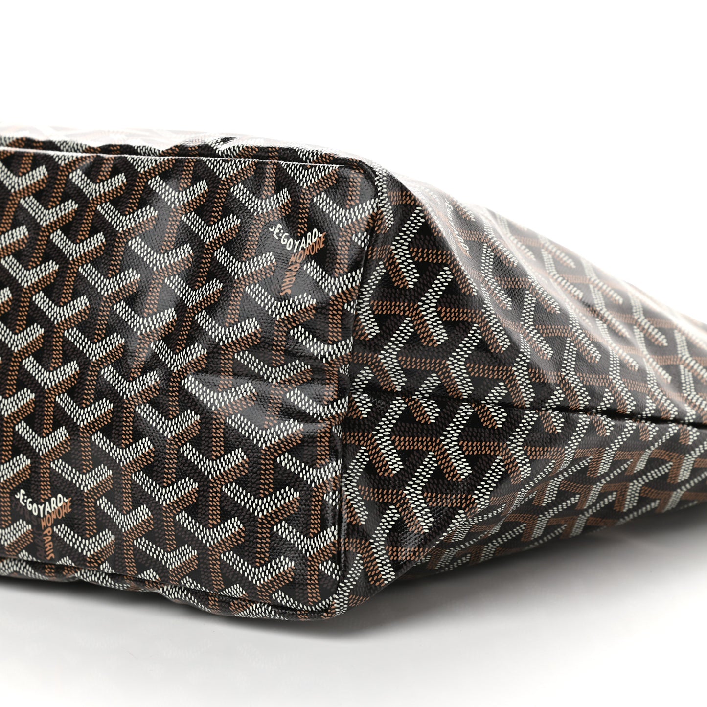 Goyardine Saint Louis PM Black Gold