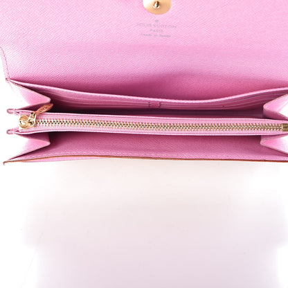 Louis Vuitton Monogram Multicolor Sarah Wallet White Litchi 5 of 8