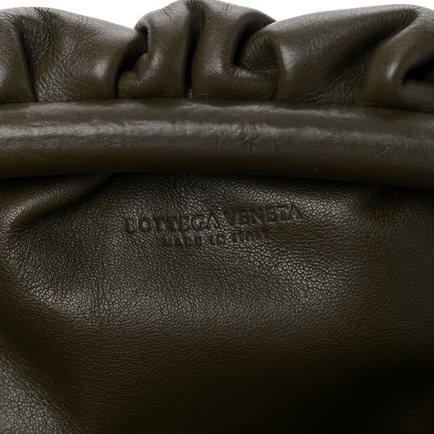 Butter Calfskin The Pouch 20 Kaki Fondent
