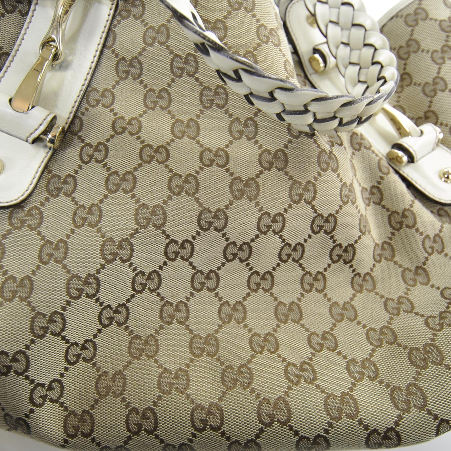 Monogram Pelham Tote Ivory