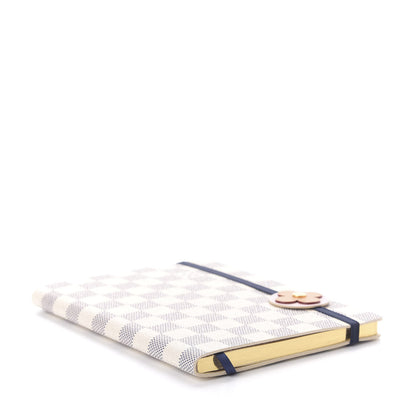 Louis Vuitton Damier Azur Flower Gustave Notebook 4 of 9