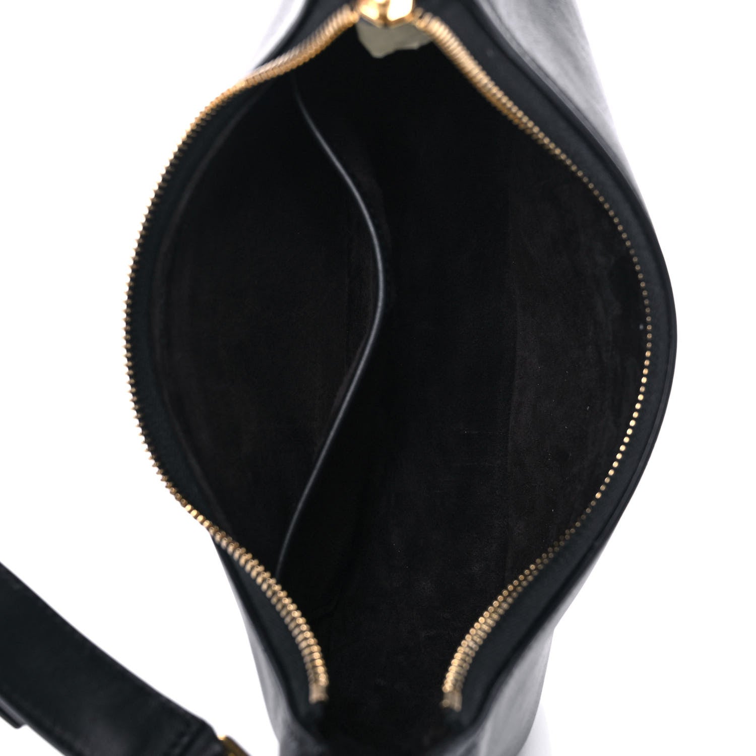 Celine Smooth Calfskin Medium Strap Ava Shoulder Bag Black 4 of 8