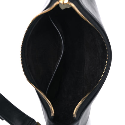 Celine Smooth Calfskin Medium Strap Ava Shoulder Bag Black 4 of 8