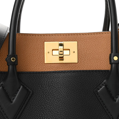 Louis Vuitton Calfskin Monogram On My Side Black 7 of 9