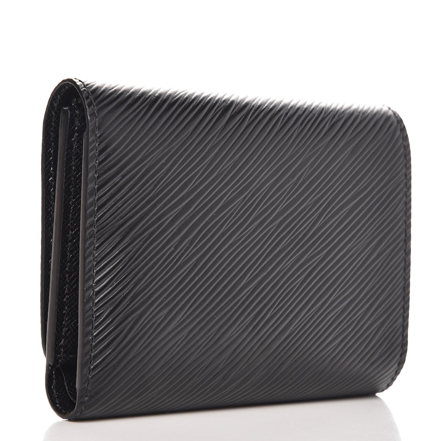 Epi Twist Compact Wallet Black