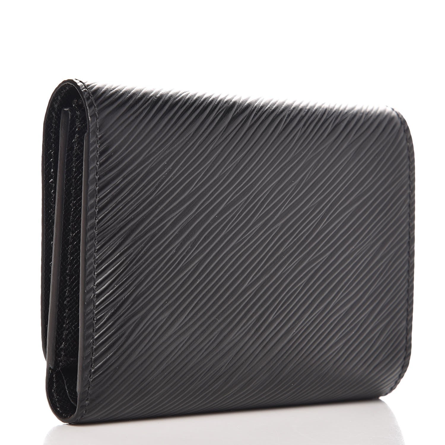 Louis Vuitton Epi Twist Compact Wallet Black 3 of 7