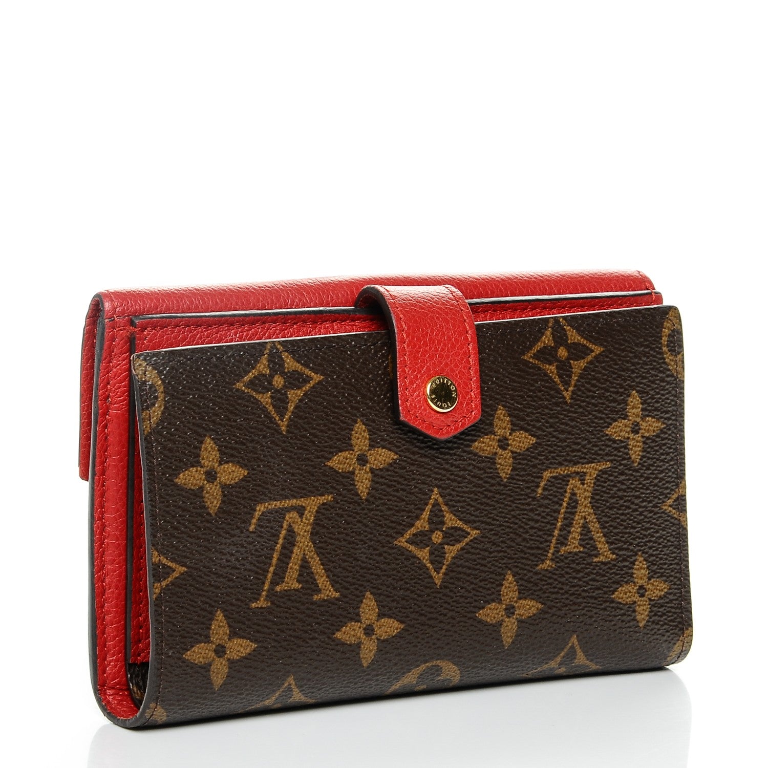 Louis Vuitton Monogram Pallas Compact Wallet Cherry 3 of 7