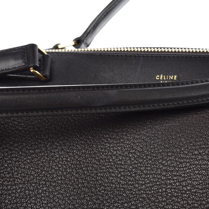 Celine Goatskin Smooth Calfskin Small Ring Bag Dark Taupe 9 of 15