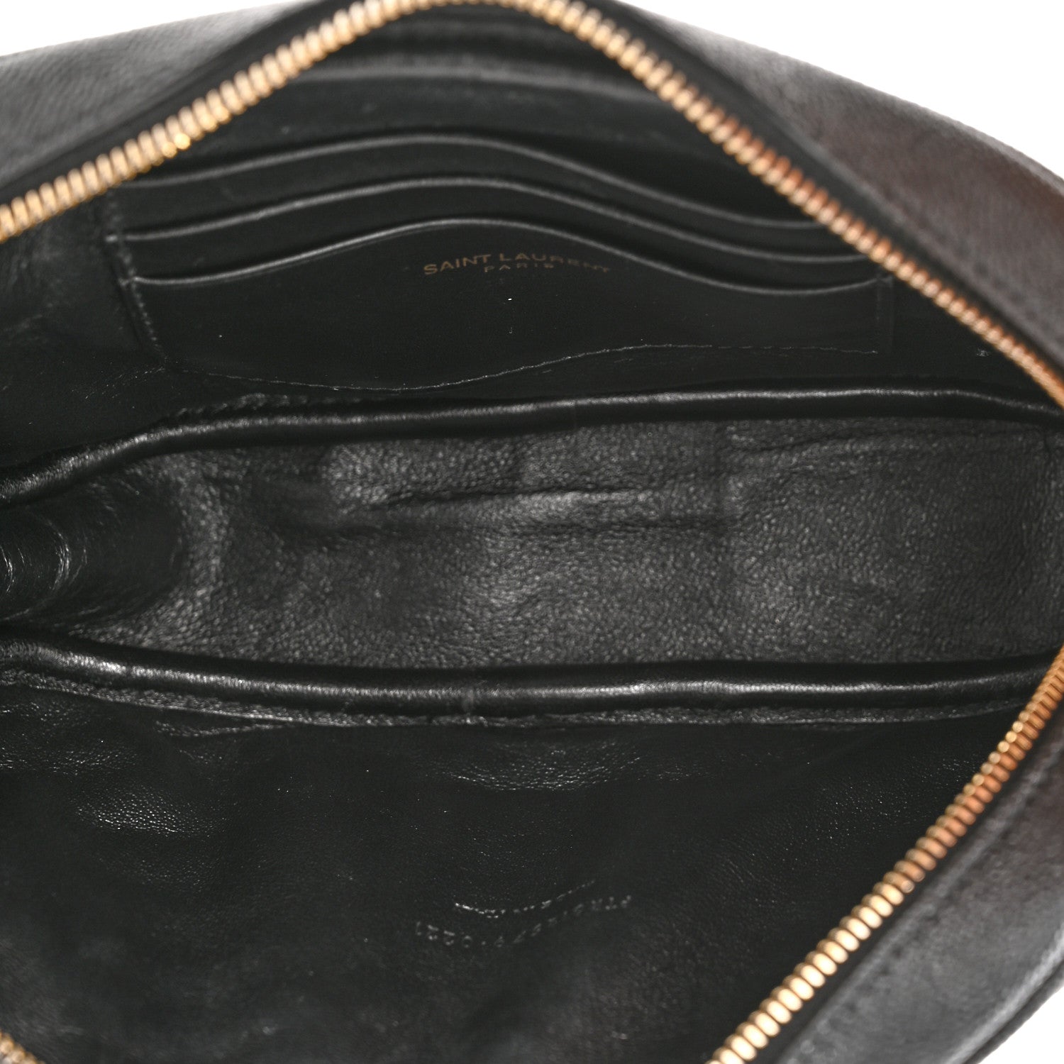 Saint Laurent Grain De Poudre Matelasse Monogram Mini Lou Camera Bag Black 5 of 11