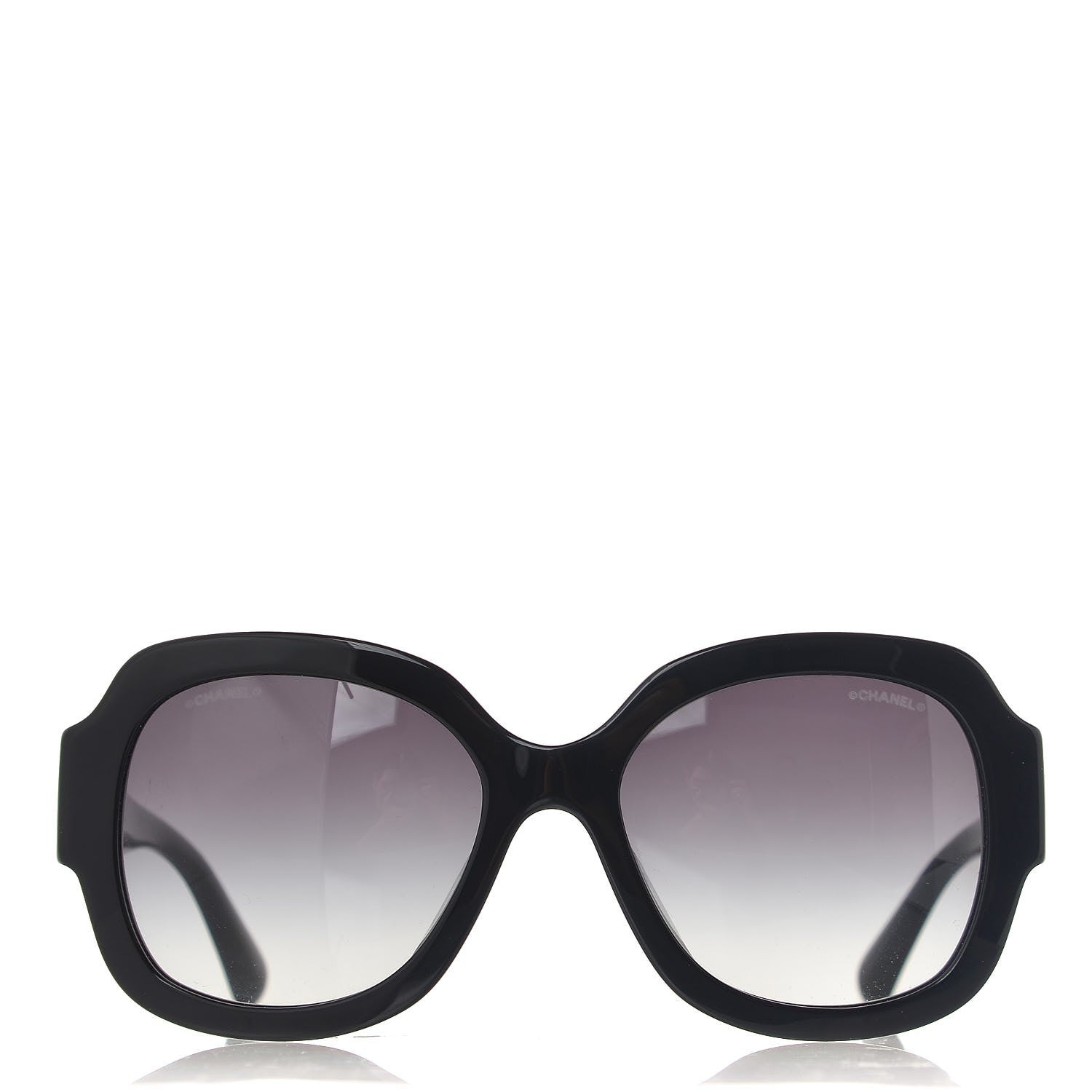 Chanel CC Sunglasses 5373 Black 341129 – FASHIONPHILE