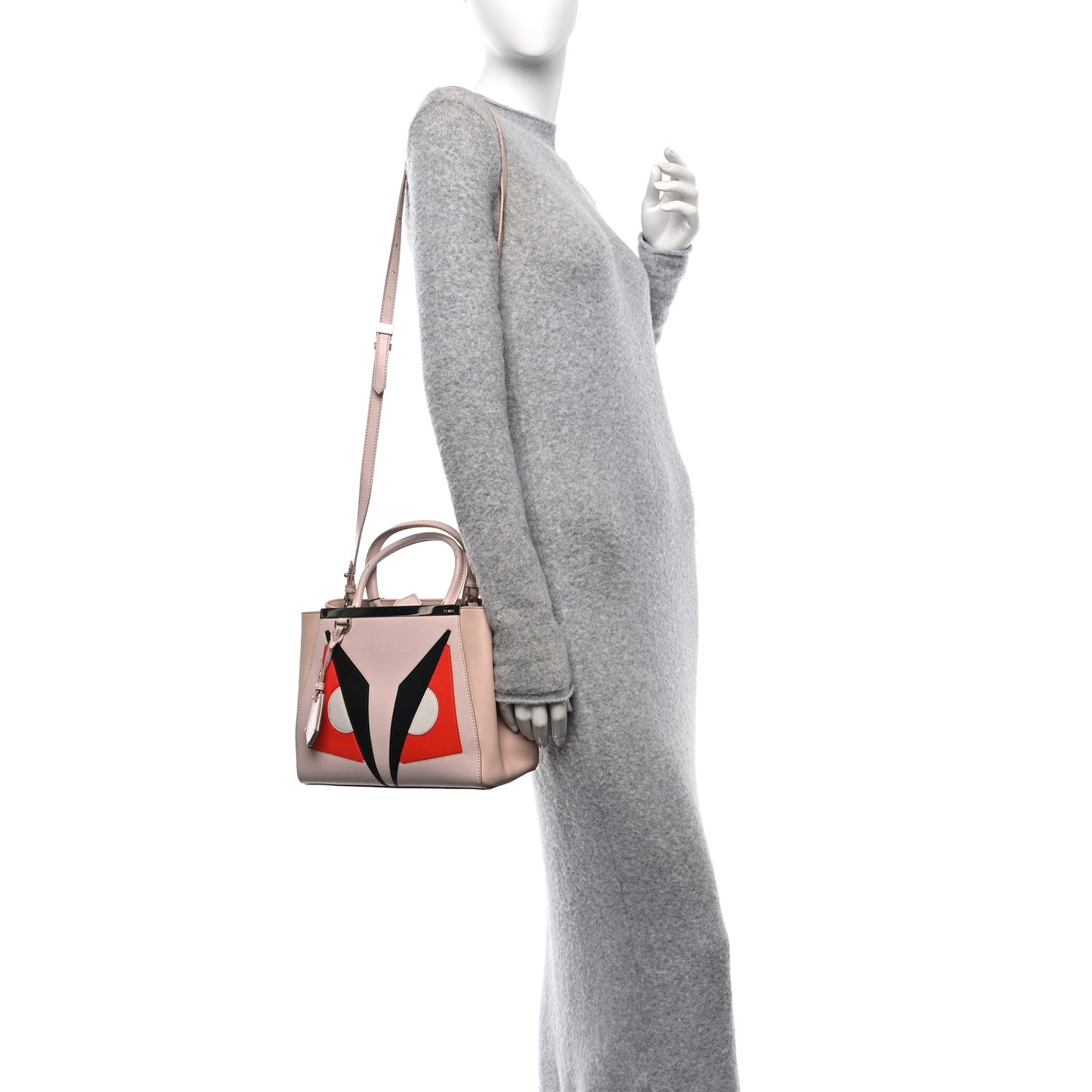 Vitello Elite Monster Petite 2Jours Tote Rosa Plaster