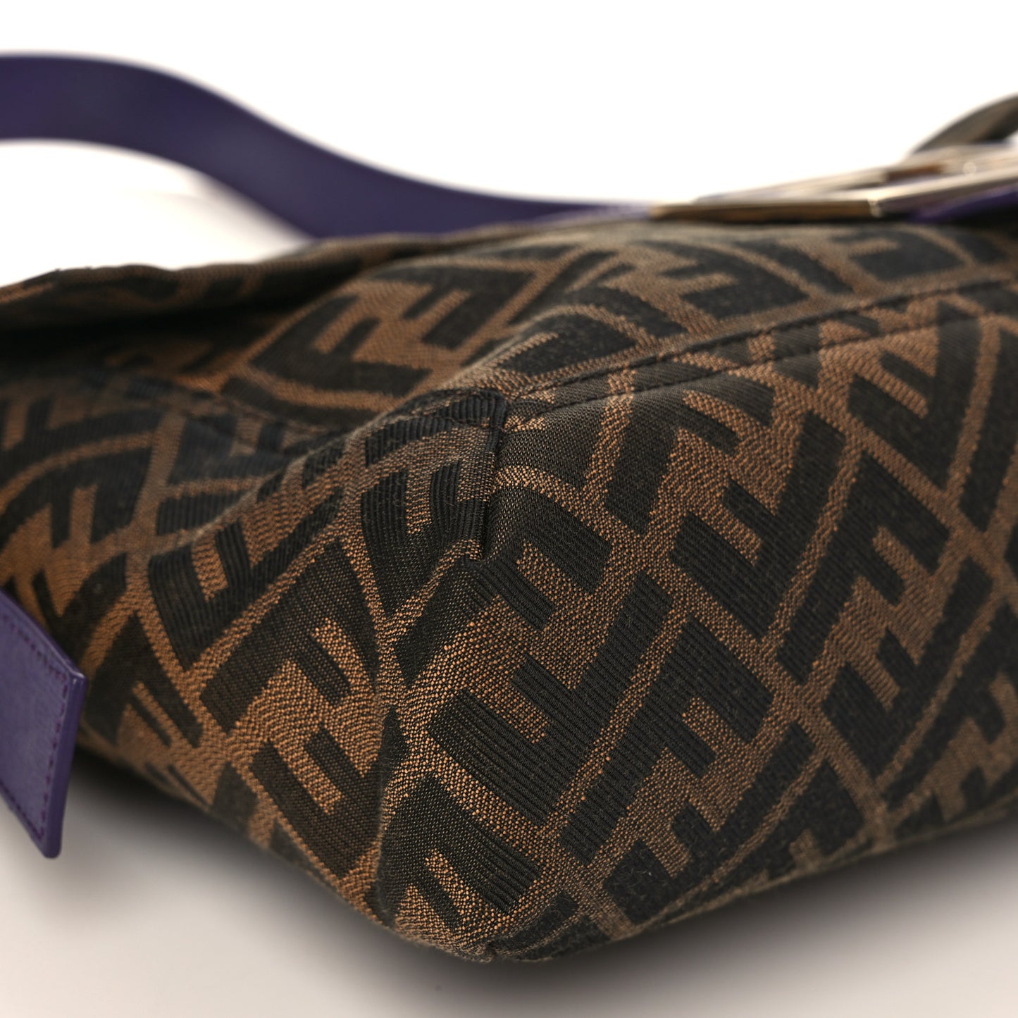Zucca Vitello Elite Messenger Baguette Tobacco Viola