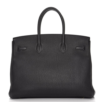 Hermes Togo Birkin 35 Black 5 of 31