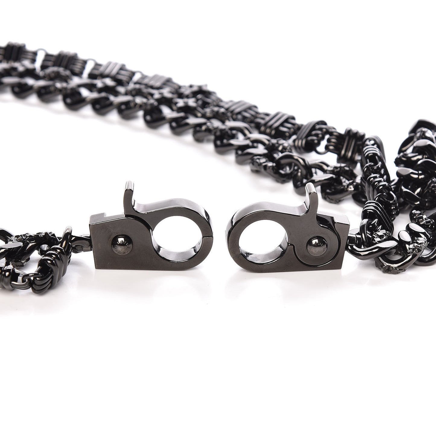 Black As Night Chain Jean Charm