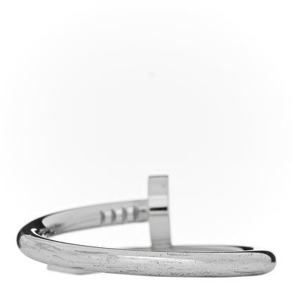 Cartier 18K White Gold Juste Un Clou Ring 67 11.75 3 of 6