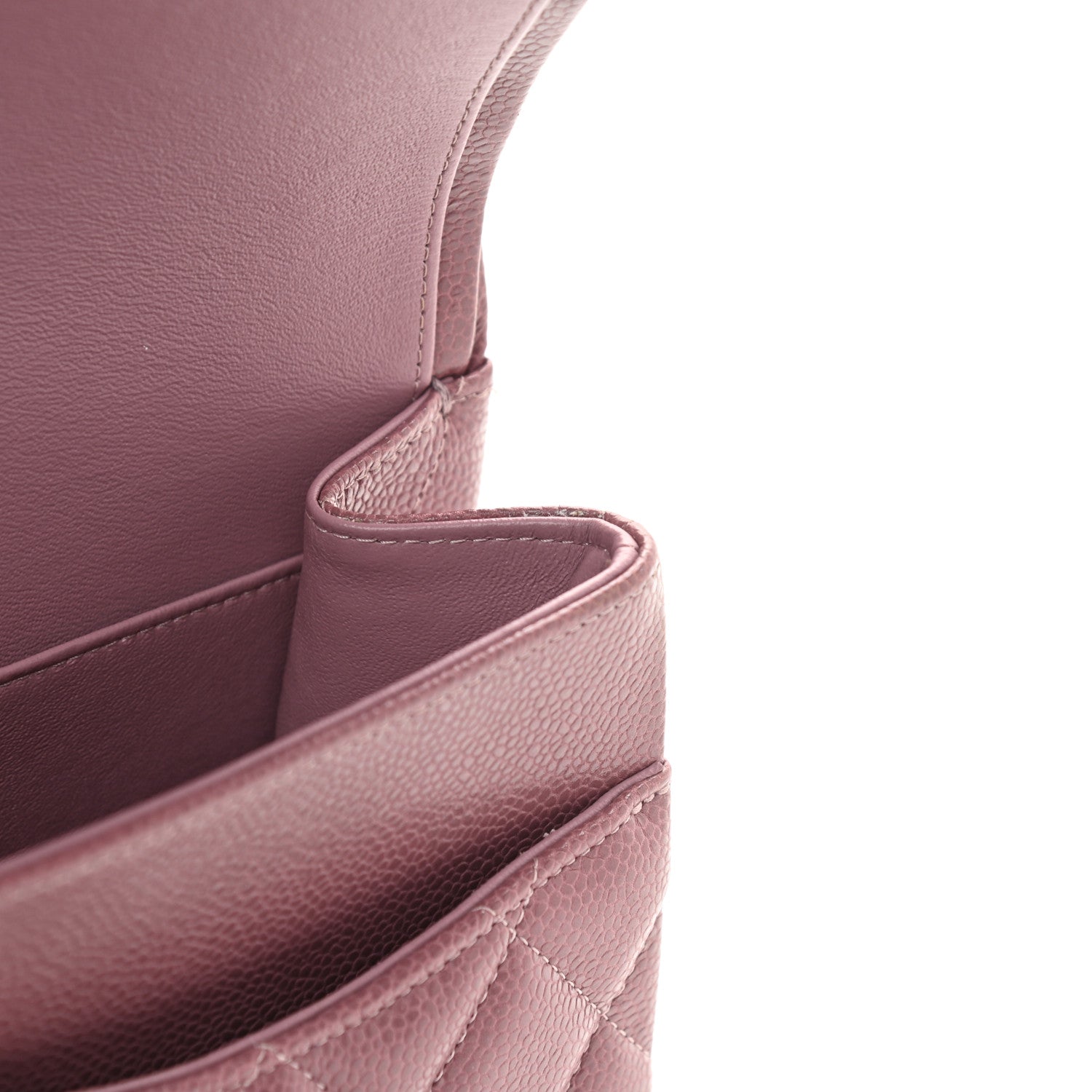 Chanel Caviar Quilted Jumbo Double Flap Light Purple 19 of 20