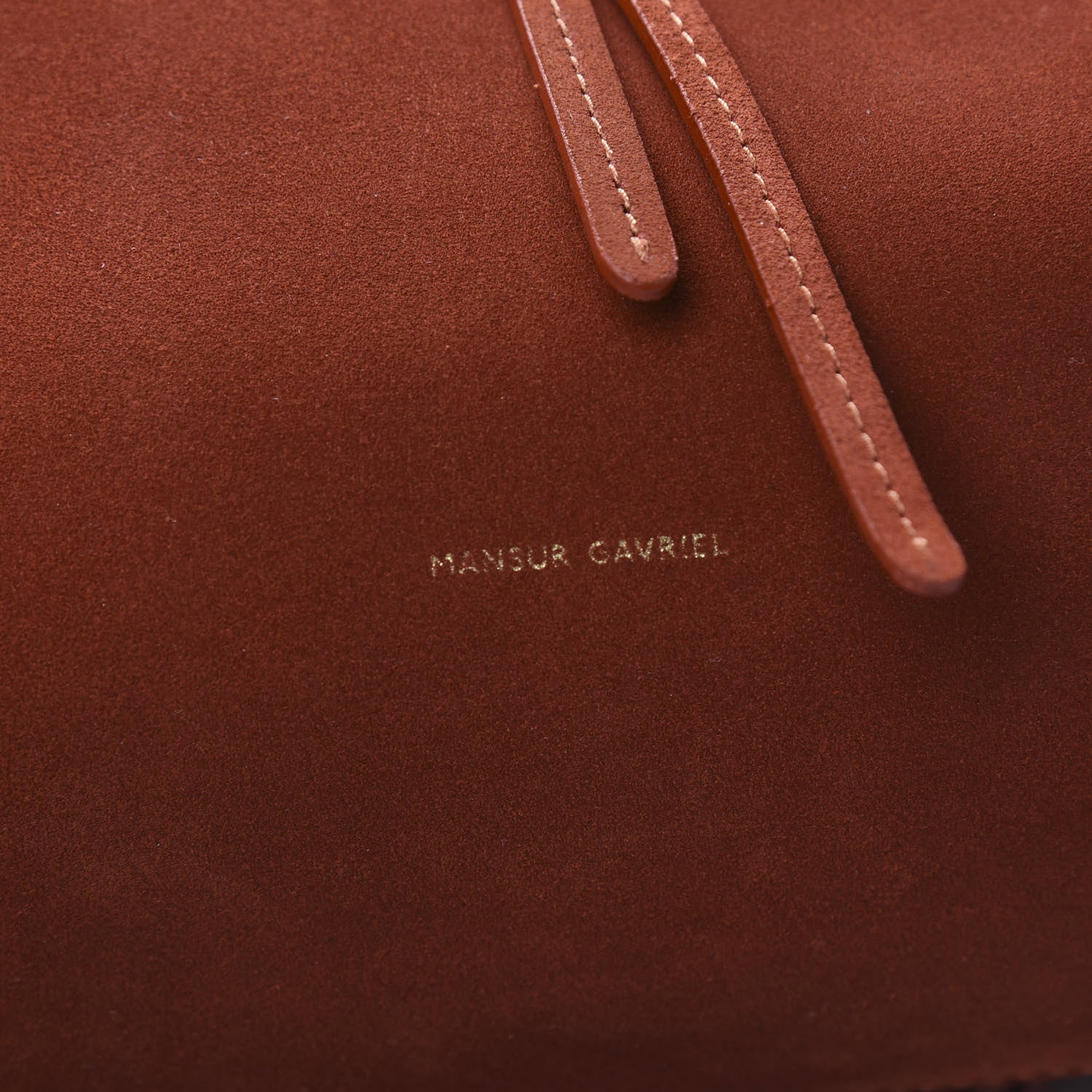 Mansur Gavriel Suede Lady Bag Brick 6 of 10