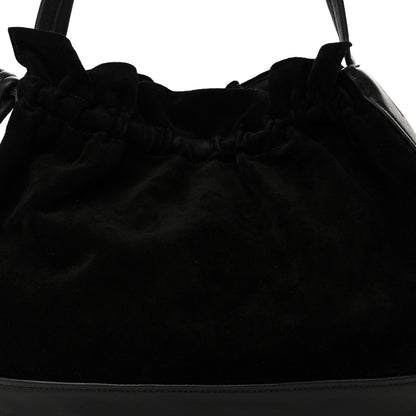 3.1 Phillip Lim Calfskin Suede Origami Tote Black 7 of 9