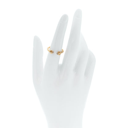 David Yurman 18K Yellow Gold Diamond Renaissance Ring 52 6 2 of 5