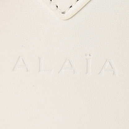 Alaia Lux Calfskin Vienne Rose-Marie 19 Bag White 7 of 10