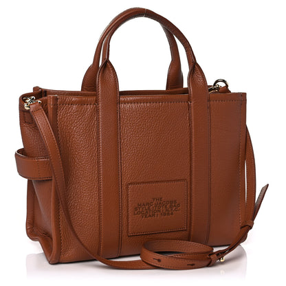 Marc Jacobs Grained Calfskin Medium The Tote Bag Argan Oil 3 of 10