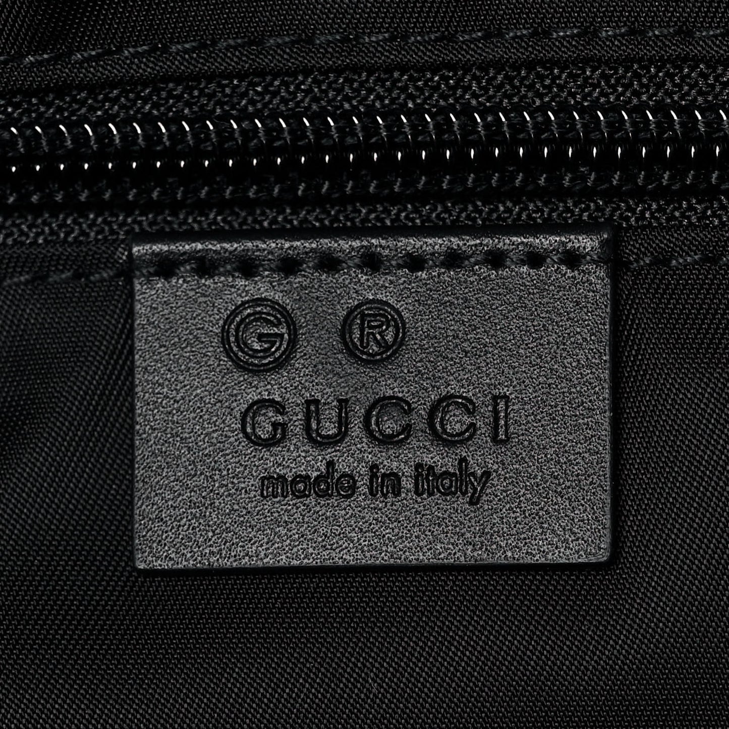 Techno Canvas Web Vertical Tote Black