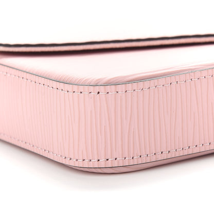 Louis Vuitton Epi Pochette Felicie Rose Ballerine 8 of 12