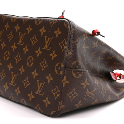Louis Vuitton Monogram Neonoe MM Coquelicot 9 of 9