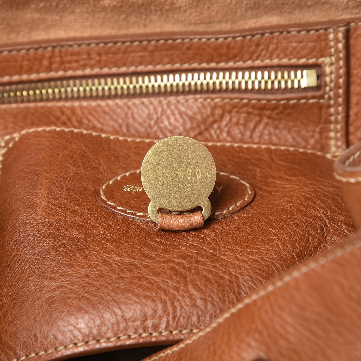 Natural Leather Bayswater Oak