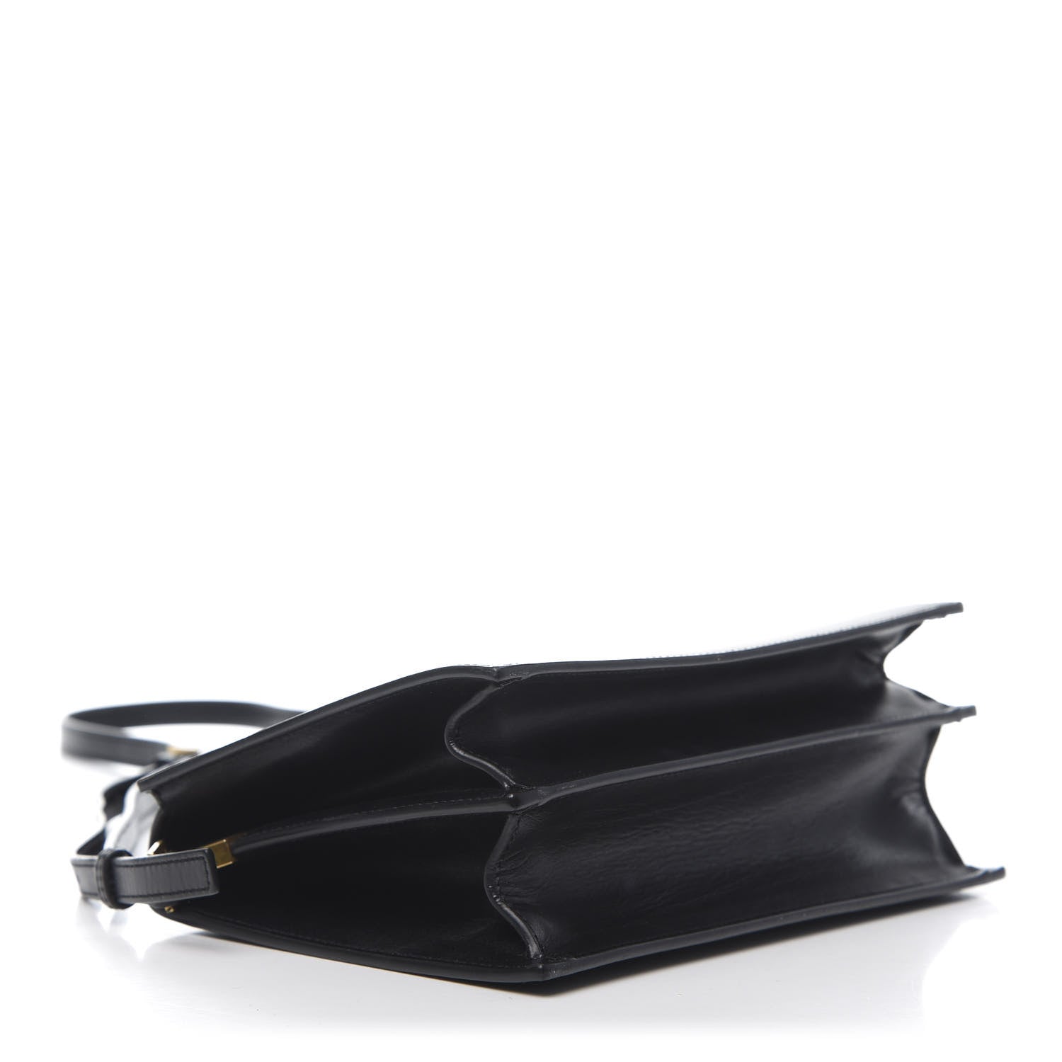 Saint Laurent Smooth Calfskin Catherine Crossbody Black 4 of 9